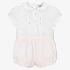 Sarah Louise Pink & White Buster Suit Best
