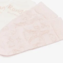 KENZO KIDS Pink & White Cotton Baby Socks (2 Pack) Sale