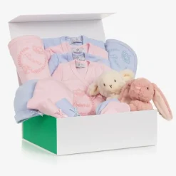 Childrensalon Hampers Pink & Blue Welcome To The World Twins Hamper Hot