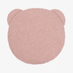 Jamiks Pink Bouclé Decorative Teddy Pillow (34cm) Online
