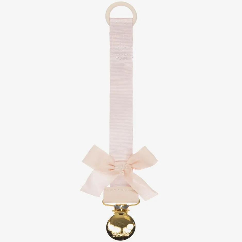 Elodie Pink Bow Dummy Clip Hot