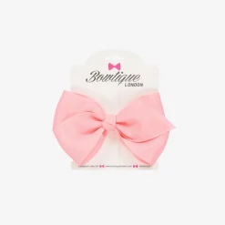 Bowtique London Bow Hair Clip (10cm) Pink Outlet