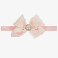Cute Cute Pink Bow Headband (11cm) Outlet