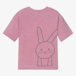 Roarsome Pink Bunny Organic Cotton T-Shirt Best