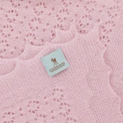 G.H.Hurt amp; Son Pink Cashmere Shawl (122cm) Discount