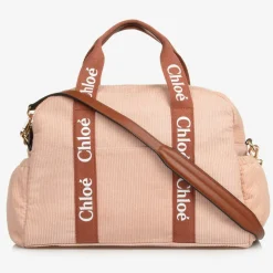 Chloé Pink Corduroy Changing Bag (48cm) Discount