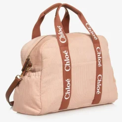 Chloé Pink Corduroy Changing Bag (48cm) Discount