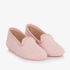 Pisamonas Pink Corduroy Slippers Best