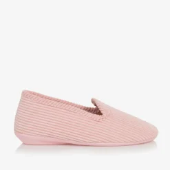 Pisamonas Pink Corduroy Slippers Best