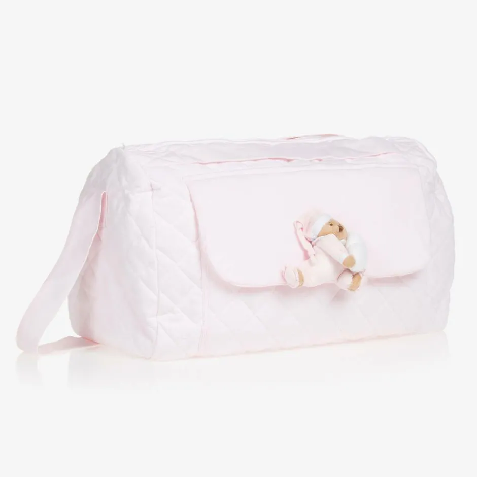 Nanán Pink Cotton Baby Changing Bag (44cm) New