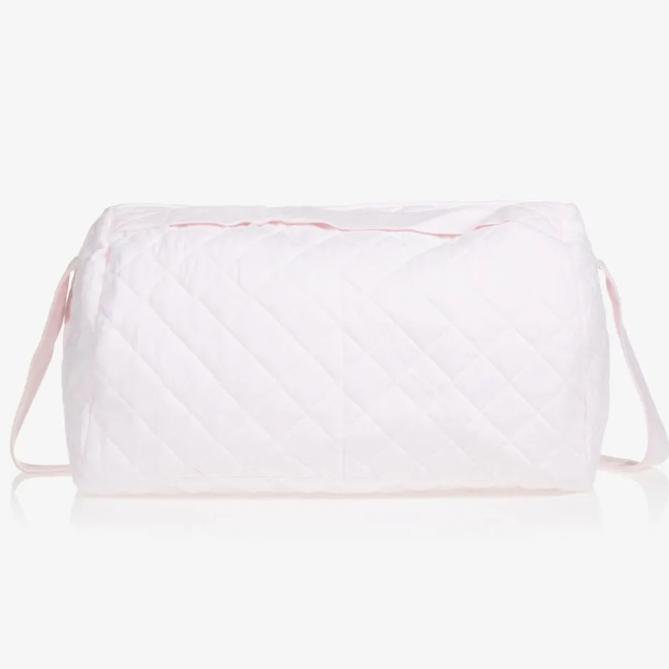 Nanán Pink Cotton Baby Changing Bag (44cm) New