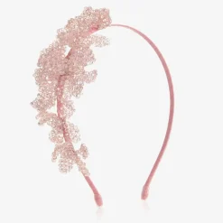 Sienna Likes To Party Pink Crystal Flower Hairband Sale
