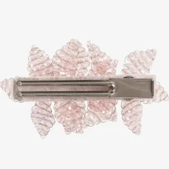 Sienna Likes To Party Pink Crystal Hair Clip (7.5cm) New
