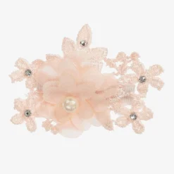 Cute Cute Pink Floral Hair Clip (7cm) Online