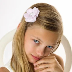 Cute Cute Pink Flower Hair Clip (6cm) Sale