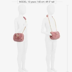 Angels Face Pink Hand Muff Bag (24cm) Online