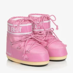 Moon Boot Pink Icon Short Snow Boots Sale