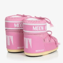 Moon Boot Pink Icon Short Snow Boots Sale