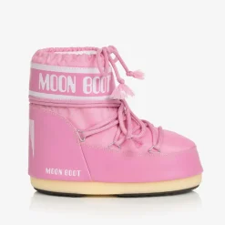 Moon Boot Pink Icon Short Snow Boots Sale