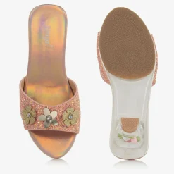 Souza Pink Iridescent Heeled Shoes