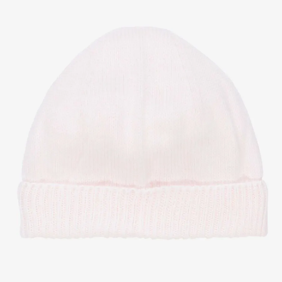 Minutus Pink Knitted Cotton Baby Hat Best