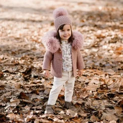 Paz Rodríguez Pink Knitted Wool Jacket Sale