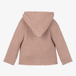 Paz Rodríguez Pink Knitted Wool Jacket Sale