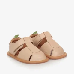 Tip Toey Joey Pink Leather Baby Sandals Discount