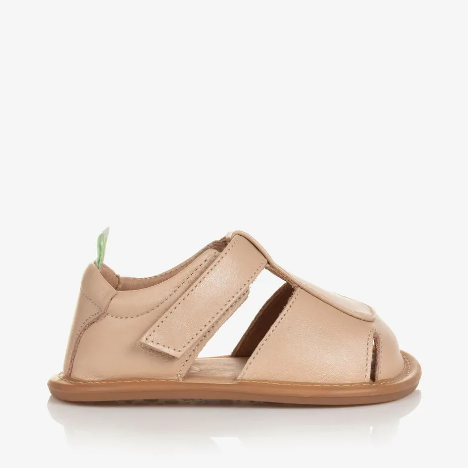 Tip Toey Joey Pink Leather Baby Sandals Discount