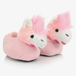 Souza Pink Llama Slippers Discount