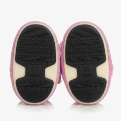Moon Boot Pink Mini Nylon Snow Boots Outlet