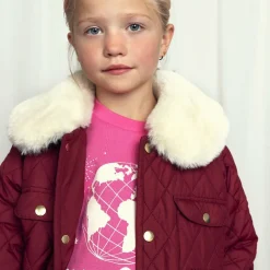 Mini Rodini Pink Organic Cotton Graphic T-Shirt New