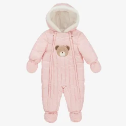 Mayoral Pink Padded Baby Snowsuit Clearance