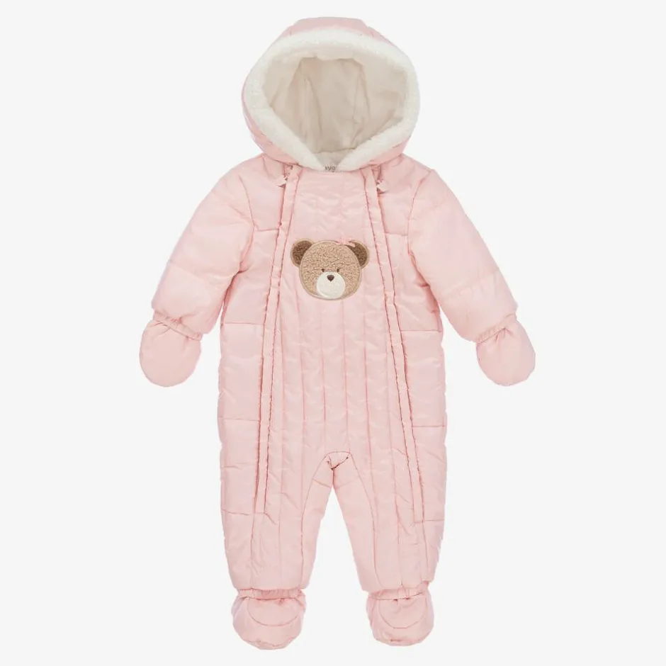 Mayoral Pink Padded Baby Snowsuit Clearance