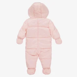Mayoral Pink Padded Baby Snowsuit Clearance