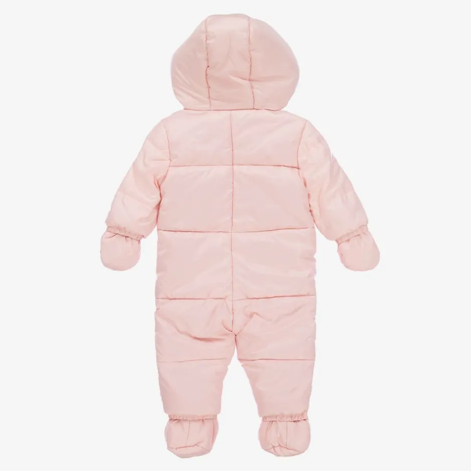 Mayoral Pink Padded Baby Snowsuit Clearance
