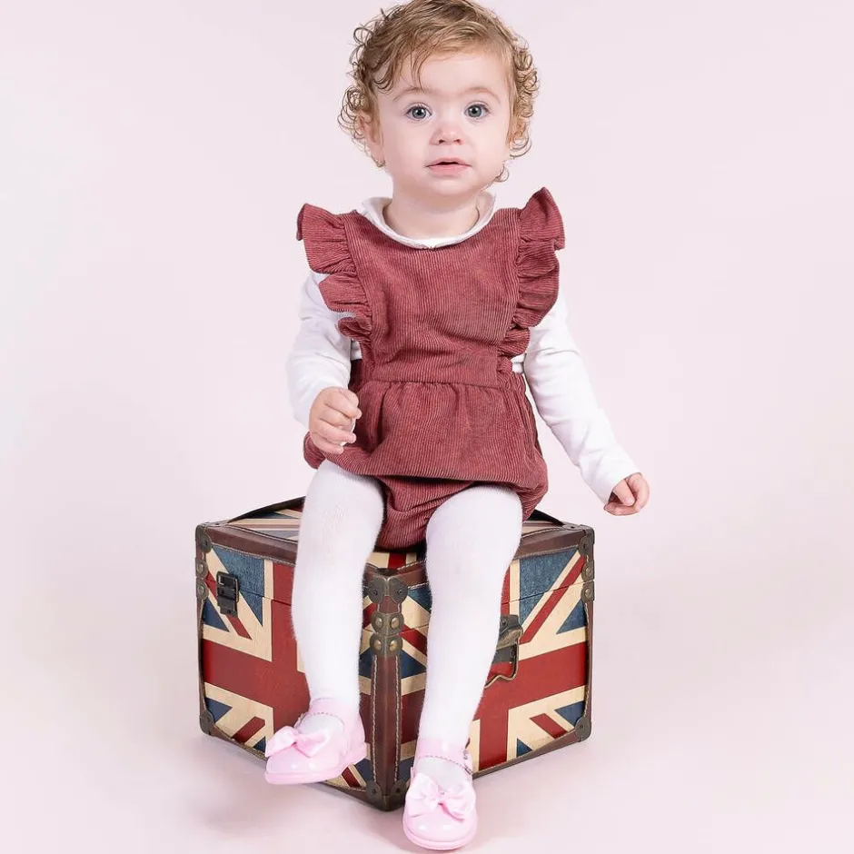 Early Days Pink Patent Bar Shoes Discount