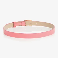 Dolce amp; Gabbana Pink Patent Leather Belt Hot