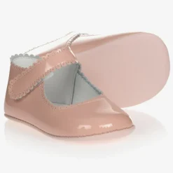 Early Days Pink Patent Pre-Walker Shoes