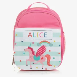 Treat Republic Pink Personalised Unicorn Lunch Bag (24cm) Hot
