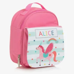 Treat Republic Pink Personalised Unicorn Lunch Bag (24cm) Hot