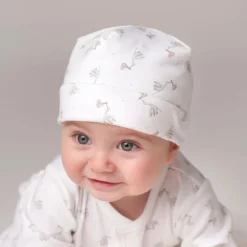 Magnolia Baby Pink Pima Cotton Baby Hat Hot