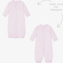 Kissy Kissy Pink Pima Cotton Converter Gown Online