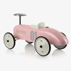 Vilac Pink Ride-On Vintage Car (76cm)