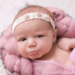 Cute Cute Pink Rose & Pearl Headband Best