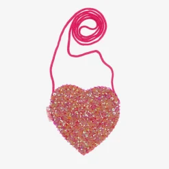 Souza Pink Sequin Purse (11cm) Hot