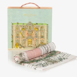 Atelier Choux Paris Pink Tapestry Swaddle (97cm)