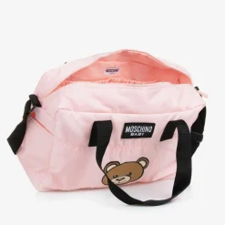 Moschino Baby Pink Teddy Bear Baby Changing Bag (40cm)