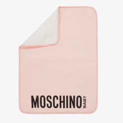 Moschino Baby Pink Teddy Bear Baby Changing Bag (40cm)