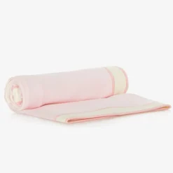 Burberry Pink Thomas Bear Baby Blanket (90cm) New